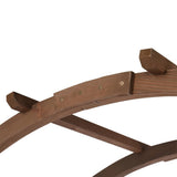 7ft Garden Arch Dark Brown 23275759