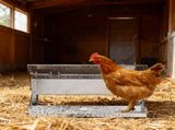 Treadle Chicken Feeder Rodent Proof No Waste, Large Capacity Chicken Grit and Oyster Shell Feeder 77808885