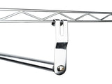 Closet Organizer Garment Rack Clothes Hanger Home Shelf Heavy Duty Chrome 29497690