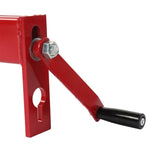 ZUN Heavy Duty Steel 2 Ton / 4000lbs Engine Hoist Load Leveler Shop Crane Cherry Picker with 2 Chains 04895571