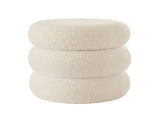 Boucle Cloud Storage Ottoman, Cream 44941364