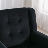 Modern Soft Velvet Material Ergonomics Accent Chair Living Room Chair Bedroom Chair Home Chair With W67639363