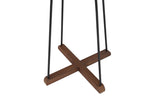 ZUN Reclaimed Wood and Metal Coat Rack with Hooks use in bedroom, living room 22118606