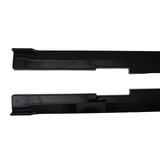 Side Skirt Body Extension Panel Kit fit for Honda Civic 10th 2016-21 Gloss Black ABS 02634314