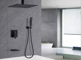 12inch Shower System With Waterfall Tub Spout and Handheld Shower Head W121749910