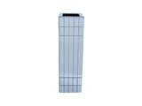 Tall Floor Vase 29.92" Mirrored Floor Vase for Home Decor Large Cube Vase in Silver for Dried 68427713