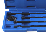 5pc Long Reach Crank Pulley Underdrive Pulley Damper Installation Tool Kit 02496484