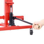 ZUN Hydraulic Door Remover and Installer Jack Hoist Lift Jack Stand Dolly W465130765