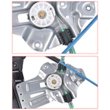 Front Left and Right Door Window Regulator w/o Motor Fit for Chevrolet Volt Base Hatchback 4-Door 77508045