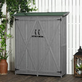 Outdoor Garden Storage Shed Tool House Not Supported 86587780