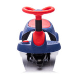 ZUN 6V Kids Ride On Electric Wiggle Car,Flashing & Shock absorbing PU Wheels For Effective Floor W1578P213378