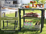 Camping CartGrill Cart 07702493