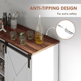 Kitchen Sideboard Storage Cabinet - White 75844736