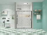 44-48" W x 71" H Piovt Swing Glass Shower Door,Pivot Frame Sliding Shower Door with 1/4" Clear W2122P199024