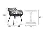 Patio Bistro Set, Black B2783P583457