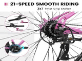A26261 26 inch's Bicycle, Shock Absorbing Front Fork, 7 - Speed, V - brakes, Mountain Tire, W1856P414853