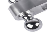 Adjustable Trailer Hitch Fits 2" Receiver, 10" Drop/Rise 12500 LBS GTW 2" & 2-5/16" Dual Ball with 97458789