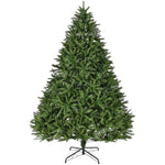 ZUN 9ft Artificial Christmas Tree, Premium Unlit Full Tree with 3655 Branch Tips, Metal Stand, W2773P197090