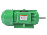 5 HP 3 Phase Electric Motor 3600 RPM 184T Frame TEFC IP55 230/460 Volt Severe Duty 76454204