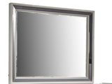 Lavita Modern & Contemporary Style Mirror Made with Wood and Gold Accents in Black & Gold. B009P245896