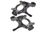 1 Pair Front Steering Knuckle Spindle Fit For Nissan Rogue 2.0L 2.5L L4 2014-2020 Black Metal 95971084