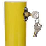 Parking bollard,pole barrier with lock ,car parking protection posts,home garage street decor W46542542