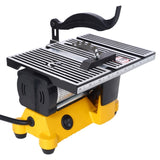 4" 90W Mini Table Saw Top Off Miter Saw Multifunctional Desktop Saws w/ 3 Blades for Precision 86947242