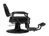 Heavy Duty Vintage Recline Barber Chair Hydraulic with Headrest, Supports up to 550lbs & 30727793