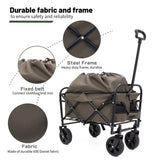 ZUN Multi-use Bag,Collapsible Foldable Wagon Cart Beach Wagon Heavy Duty Utility Cart Utility Wagon 86594960