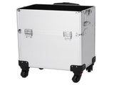 3 in 1 Aluminum Cosmetic Makeup Case Tattoo Box Silver 05913846