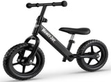 Toddler Balance Bike for 2-5 Years - Adjustable Height, 6.3LBS Lightweight & 11" Foam Tires-Black 40213310