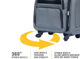 Luggage 2-piece backpack set gray 33255015