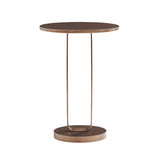 Tareel Antique Bronze Round Accent Table B050P364436