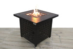 ZUN living Source International 25" H x 30" W Steel Propane/Natural Gas Fire Pit Table B120141569