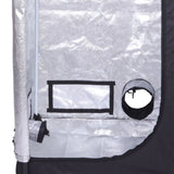 LY-90*90*180cm Home Use Dismountable Hydroponic Plant Growing Tent with Window Green & Black 02065658