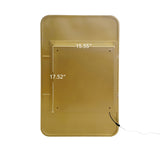 Rectangle Medicine Cabinet Mirror Bathroom Mirror Storage Wall Mounted Medicine Mirror Cabinet W688P210791