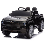 ZUN 24V Kids Ride on Car W/Parents Control,Licensed Chevrolet Silverado,Four-wheel suspension,LED W1578P202308