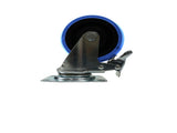 Foldable Platform Push Hand Truck Cart, 440 lbs. Weight Capacity, 2 Swivel Brake Wheels W2916P210397