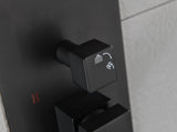 2 Way Outlet Function Solid Brass Shower Diverter Valve Mixer Rough-In Shower Handle Valve Kit W2287P184276