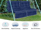 Outdoor High-Back Chair Cushions, One-Piece Hinged and Back Design, Fade-Resistant & Waterproof 05570389