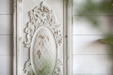 18" x 39.5" Large White Wall Art Panel, Rectangle Wall Sculpture, Wall Dcor for Living Dining W2078130259