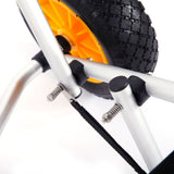 1.5MM Bend Aluminum Alloy Canoeing Trailer Cart Silver 64586546