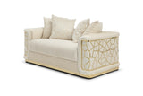 Talia G0997A-L Loveseat , IVORY B078P301557