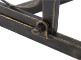 Flat Tube Single Rocking Chair Bronze Color 75081666