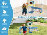 5 in 1 Toddler Sports Activity Center with Basketball Hoop Soccer Golf, 18 Months 78653998