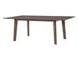60" Rustic Farmhouse Table - Solid Wood Frame, Minimalist Modern Table for Kitchen, N752P327191D