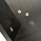 47.24'' Hexagonal Coffee Table Side Table Nightstand Burmese Sumac 2PCS W757P164918