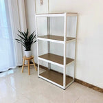 ZUN Storage Rack Shelving Unit Storage Shelf Steel Garage Utility Rack 4-Shelf Adjustable Shelves Heavy 03812757