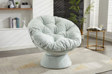 Oversized Swivel Accent Chair, 360 Swivel Barrel Chair, Papasan Chair for Living Room Bedroom W1752P200977