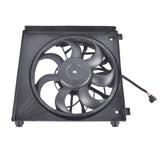 Left Side Radiator Cooling Fan Assembly w/ Shroud for Tesla Model S 2012-2020 6007352-00-F 03693061